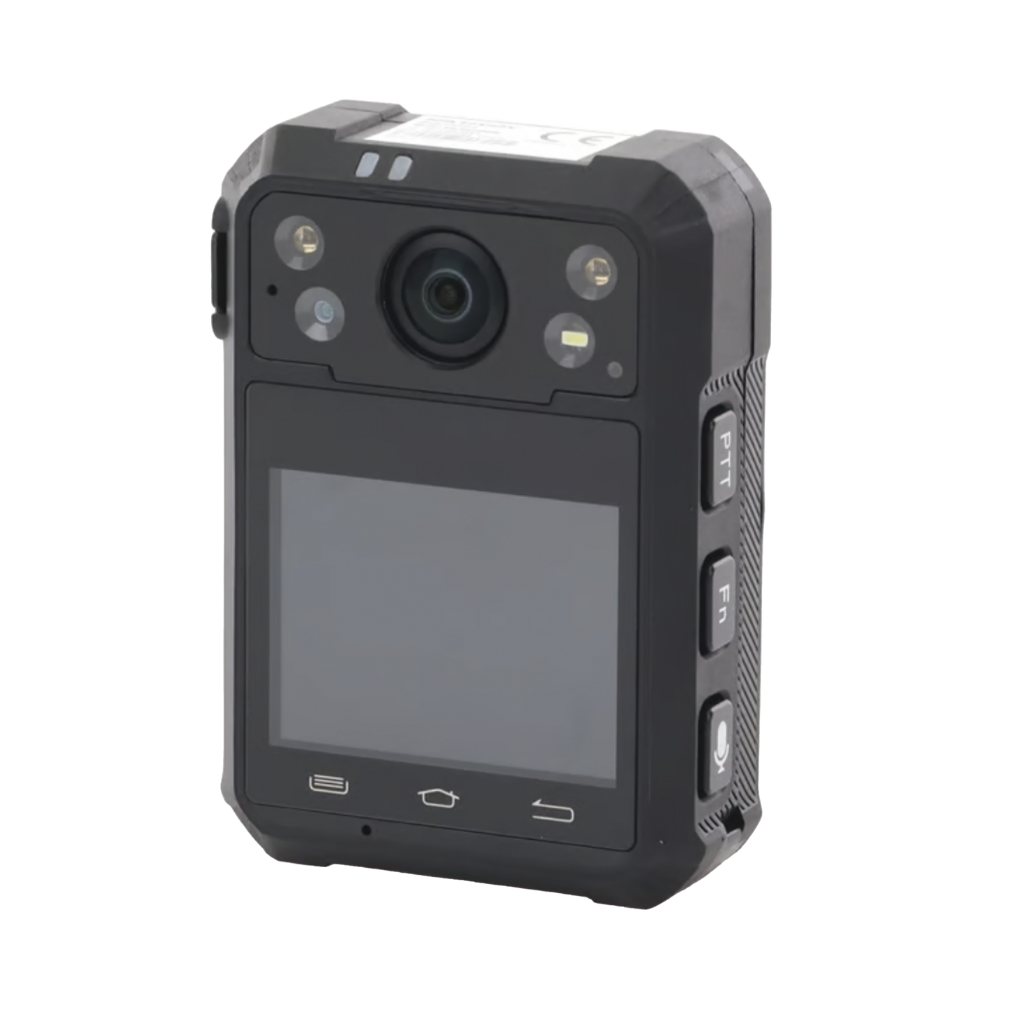 DS-MCW40B/128G/GLE|Body Camera Portátil / Grabación a 1920 × 1080p / Pantalla Frontal 1.77" TFT / Conexión Remota 4G / WiFi / GPS / Fotos de Hasta 40 Megapixel / IP68 / H.265 / 128 GB de Almacenamiento / Microfono Integrado