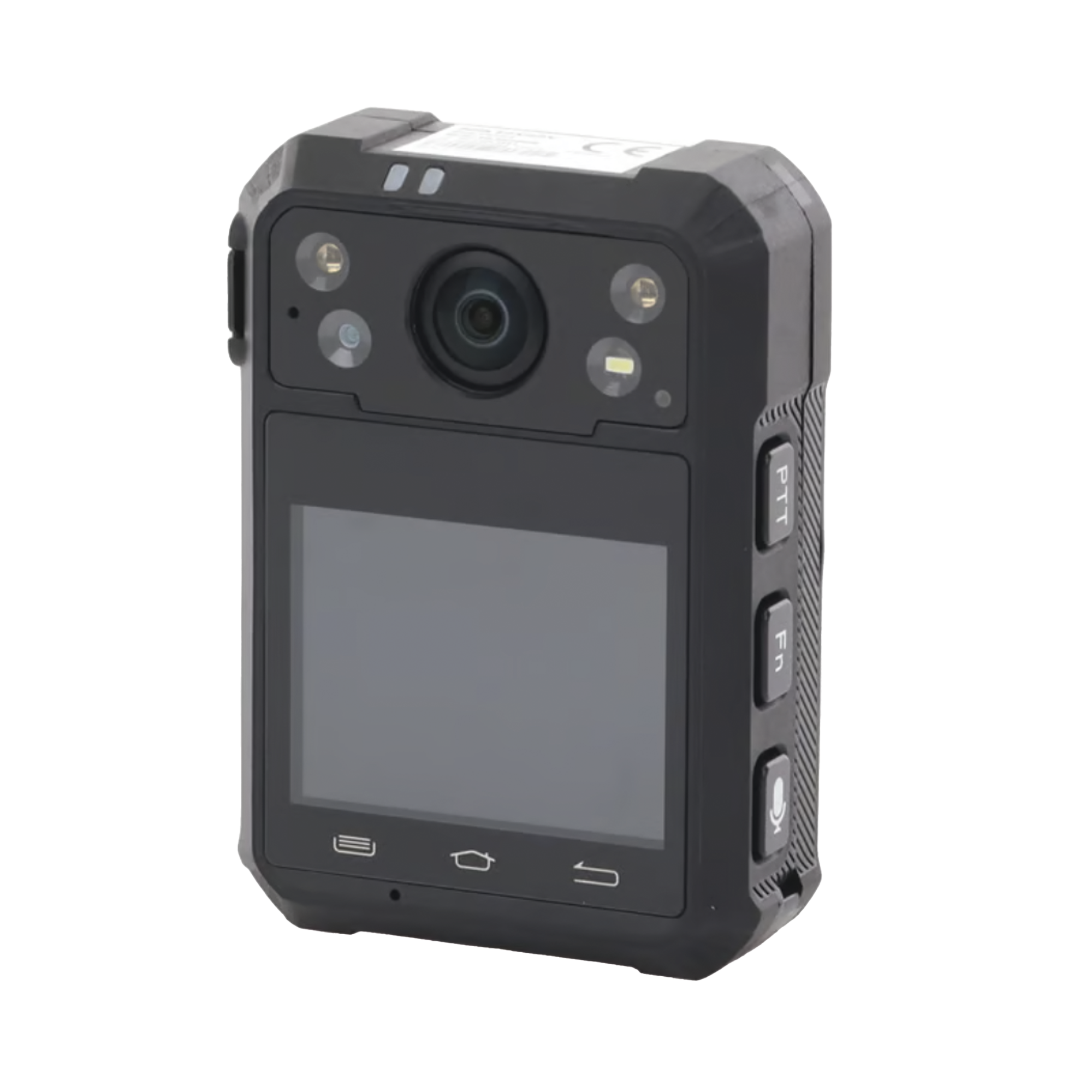 DS-MCW40B/128G/GLE|Body Camera Portátil / Grabación a 1920 × 1080p / Pantalla Frontal 1.77" TFT / Conexión Remota 4G / WiFi / GPS / Fotos de Hasta 40 Megapixel / IP68 / H.265 / 128 GB de Almacenamiento / Microfono Integrado