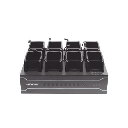 DS-MDS001/2T/406|Estación de Descarga para Body Cam / Compatible con DS-MCW406 / Incluye 1 HDD de 2 TB / Conector Tipo C