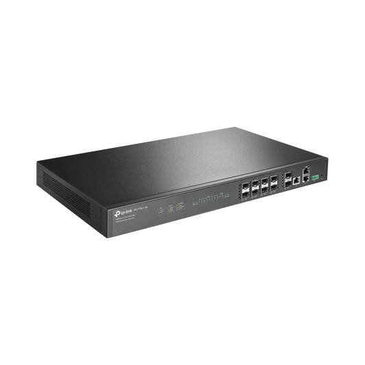 DS-P7001-08|OLT de 8 puertos GPON, hasta 1,024 ONUs, 1 Gigabit RJ45,  2 puertos SFP+, Fuentes redundantes AC- AC (incluidas)