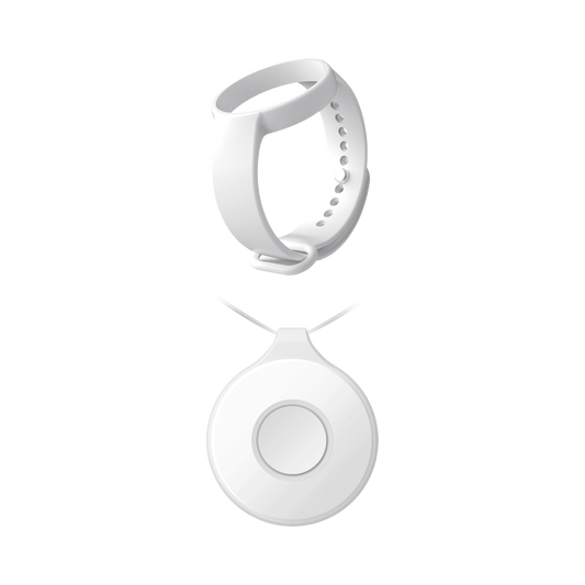 DS-PDEBP1-EG2-WB/BAND|(AX PRO) Botón de Pánico Inalámbrico Portátil / IP54 / Indicador LED + (AX PRO) Pulsera para Botón de Pánico Portátil