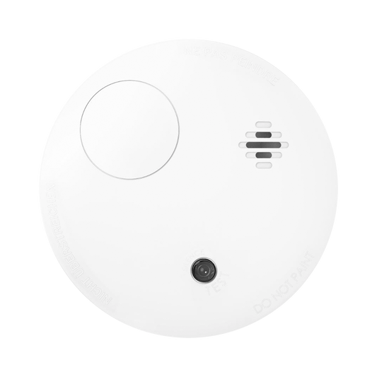 DS-PDSMK-E-WB|(AX PRO) Detector de Humo Fotoeléctrico Inalámbrico para Panel de Alarma HIKVISION / Interior / Soporta Funcionalidad Autónoma / No compatible con el panel DS-PHA64-LP