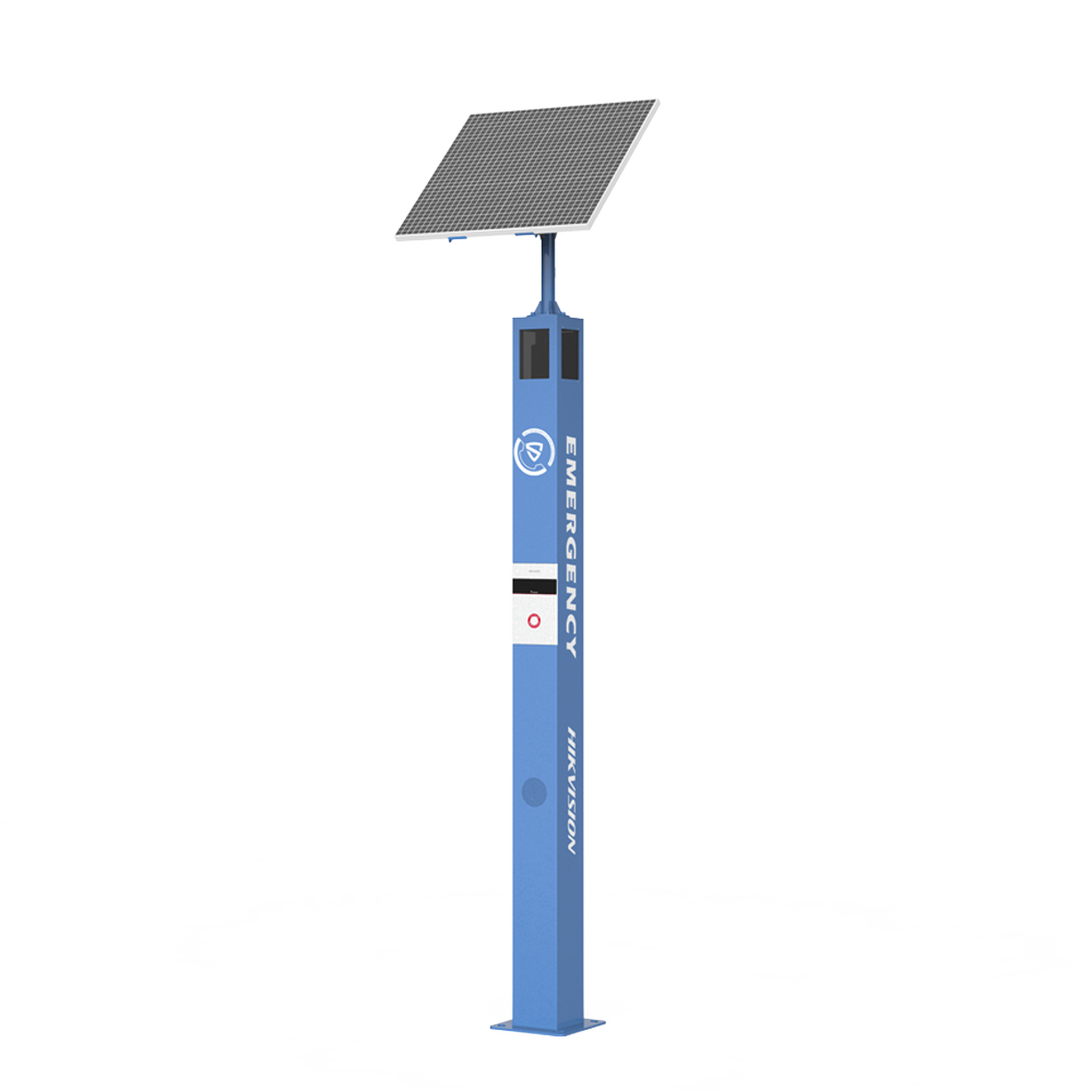 DS-PEA301-CVS1-AL|Estación de Pánico de Alarma Solar / Comunicación 4G / Cámara de 2 Megapixel / Audio de Dos Vías / Exterior IP65 / IK10 / Micro SD