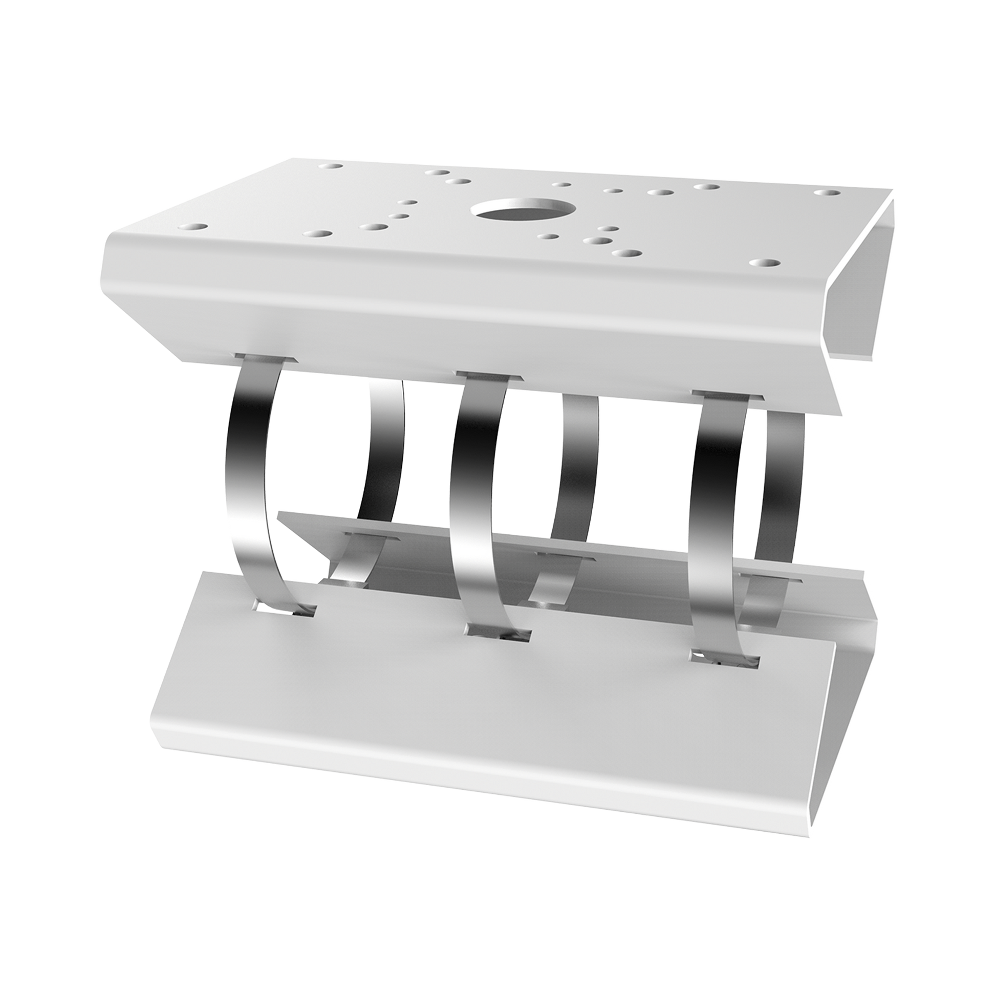 DS-PRB-2200|Montaje para Poste para PTZ y Radar