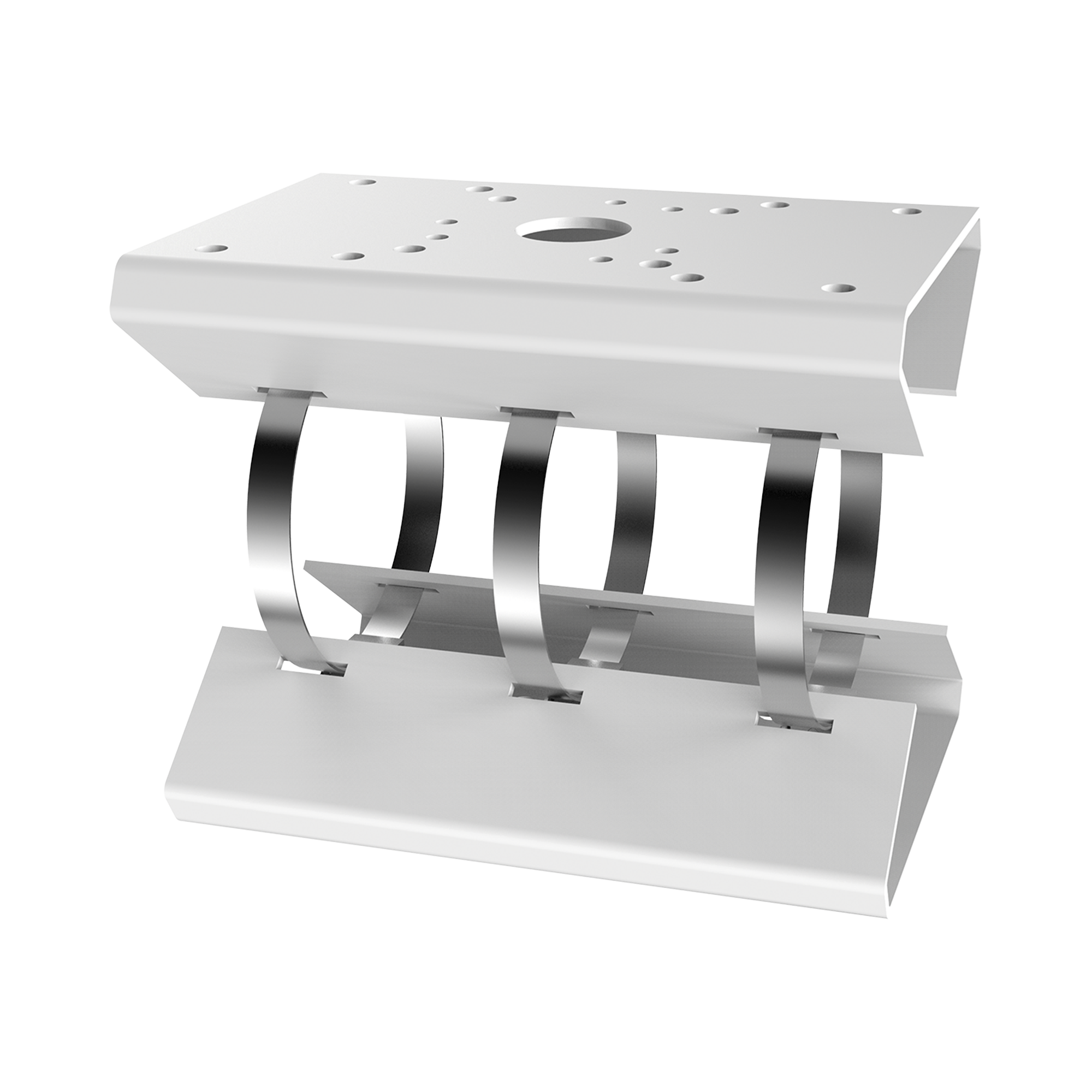 DS-PRB-2200|Montaje para Poste para PTZ y Radar