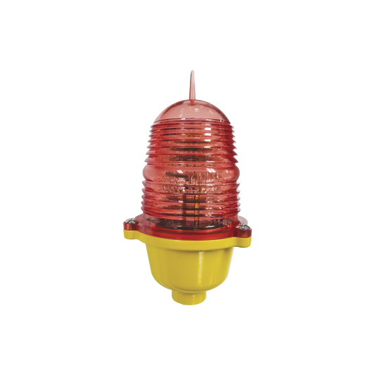 EI-LBIB|Estrobo Led de Obstrucción Color Rojo (110 Vca de Entrada) / Luz fija