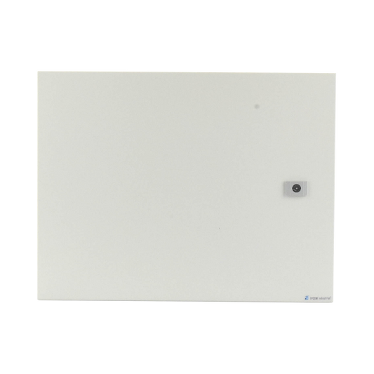 EI-PCB-04-04-03-W3|Gabinete de Acero Galvanizado, para Instalación de 1 Batería PL110D12, (550 x 420 x 290 mm)  Instalación en piso o poste, accesorios (No incluidos)