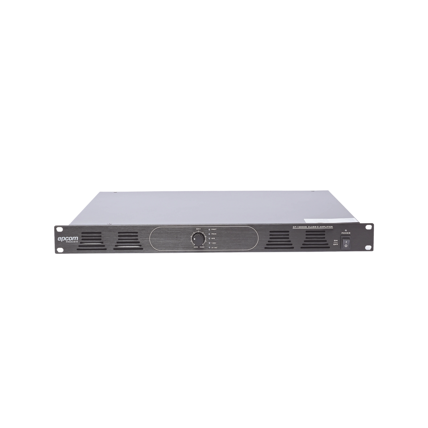 EP-1500DS|Amplificador de Audio Reforzador | 1 canal | 500w | Clase D | Salida 100V / 4-16Ω | Montaje en rack