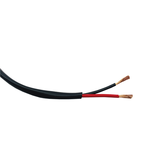EP-1802-EXT/500|Bobina de 152 Metros / 18AWG 2 Conductores / Cable Profesional de ALTA FIDELIDAD 100% Cobre / Exterior / Direct Burial / Color Negro / Para Aplicaciones de Audio, Control de Acceso y Automatizaci??n