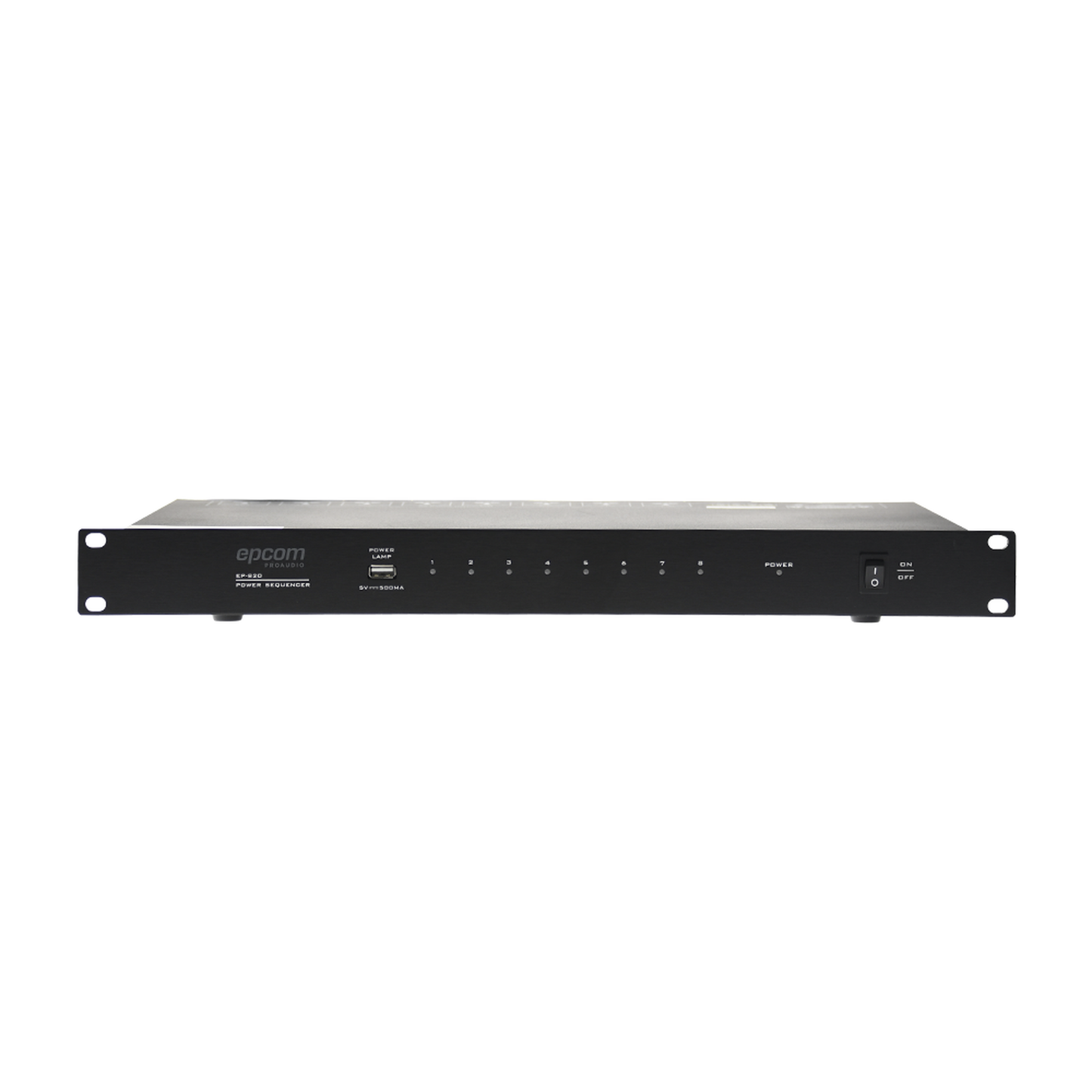 EP-820|Secuenciador de Potencia | 8 Salidas | Delay de activaci??n de 1 segundo | Recomendado para rack de amplificaci??n, Videowall, o equipos de alta potencia.