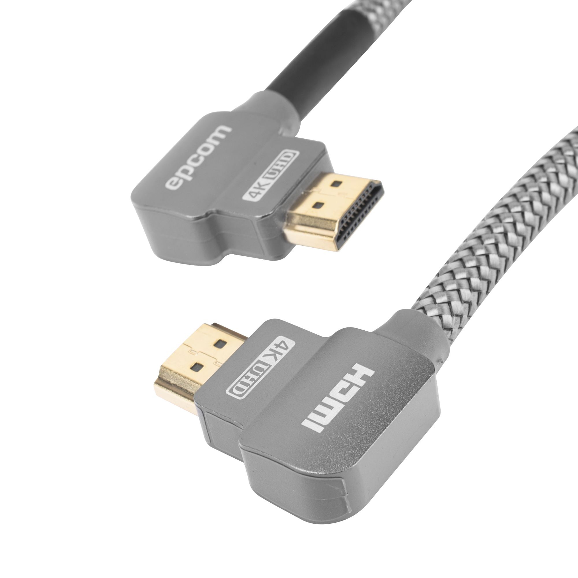 EP-90H-2M|Cable HDMI Angulo 90??| 2m | Alta Definici??n | Version 2.0 | Alta velocidad 18Gbps | 4K@60Hz |
