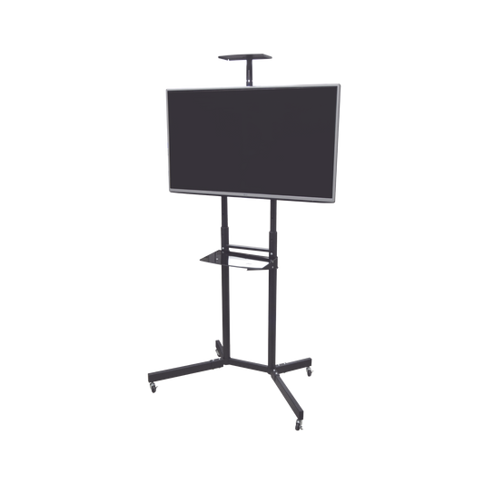 EPB016EC|Soporte de Pantalla con Ruedas / Compatible con Monitores dee 32 "a 65" / Base para Colocar Accesorios Adicionales / Vesa 600 x 400