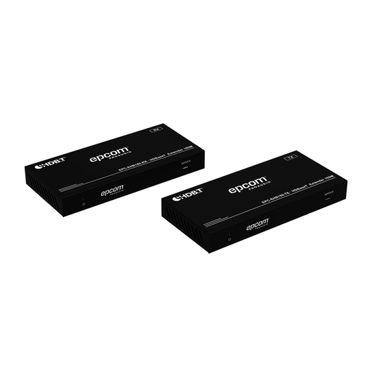 EPC-EHB150|Kit Extensor HDMI | 4K2K@60HZ | HDR 4:4:4 | HDBaseT | 120/150m | Salida de Audio | HDCP 2.2 | IR Bidireccional