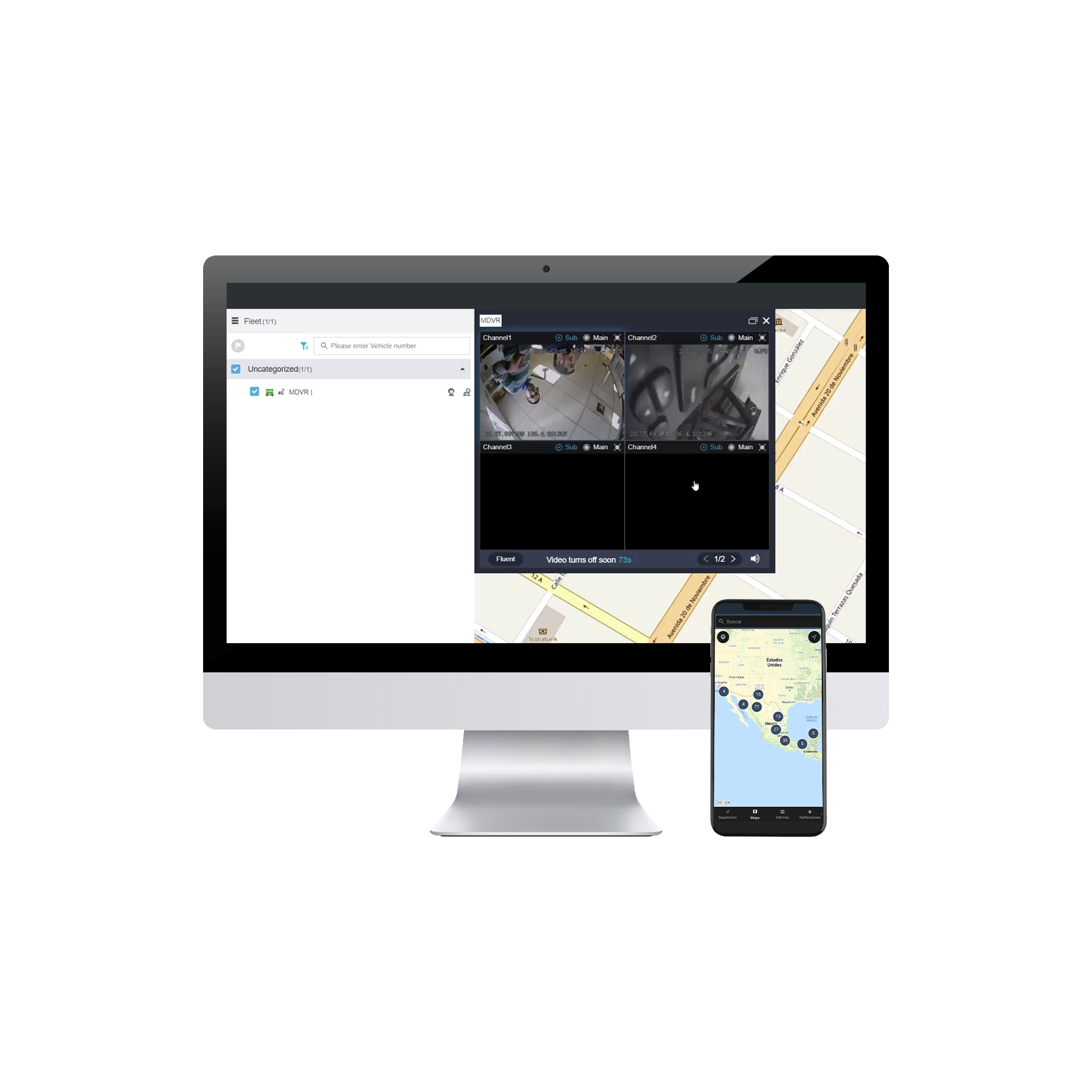 EPCOMGPSCODE|Plataforma Avanzada para Rastreo GPS, Telem?ítica Vehicular / Mensualidad (Licencia por un a??o para un localizador GPS, Activaci??n por codigo para server US)