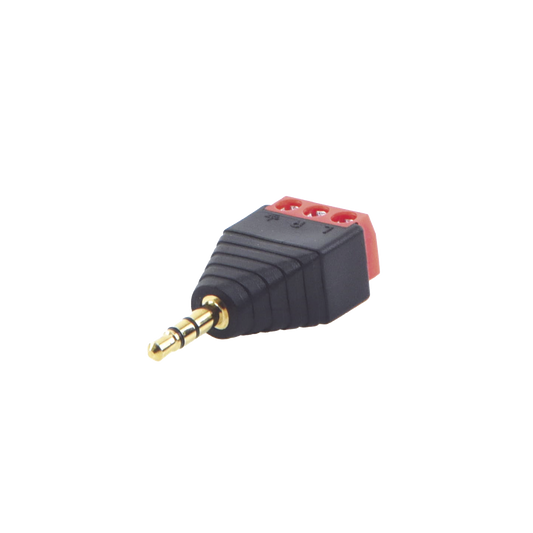EP-CON35|Conector de audio de 3.5mm macho a terminal de tornillo de 3 pines