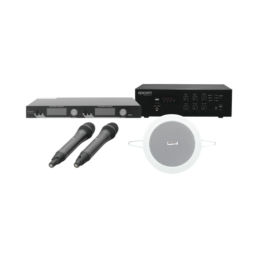 EPCONFERKIT|KIT IDEAL PARA SALAS DE CONFERENCIAS 1 SFB120 + 1 SF521UH + 4 SF104GD