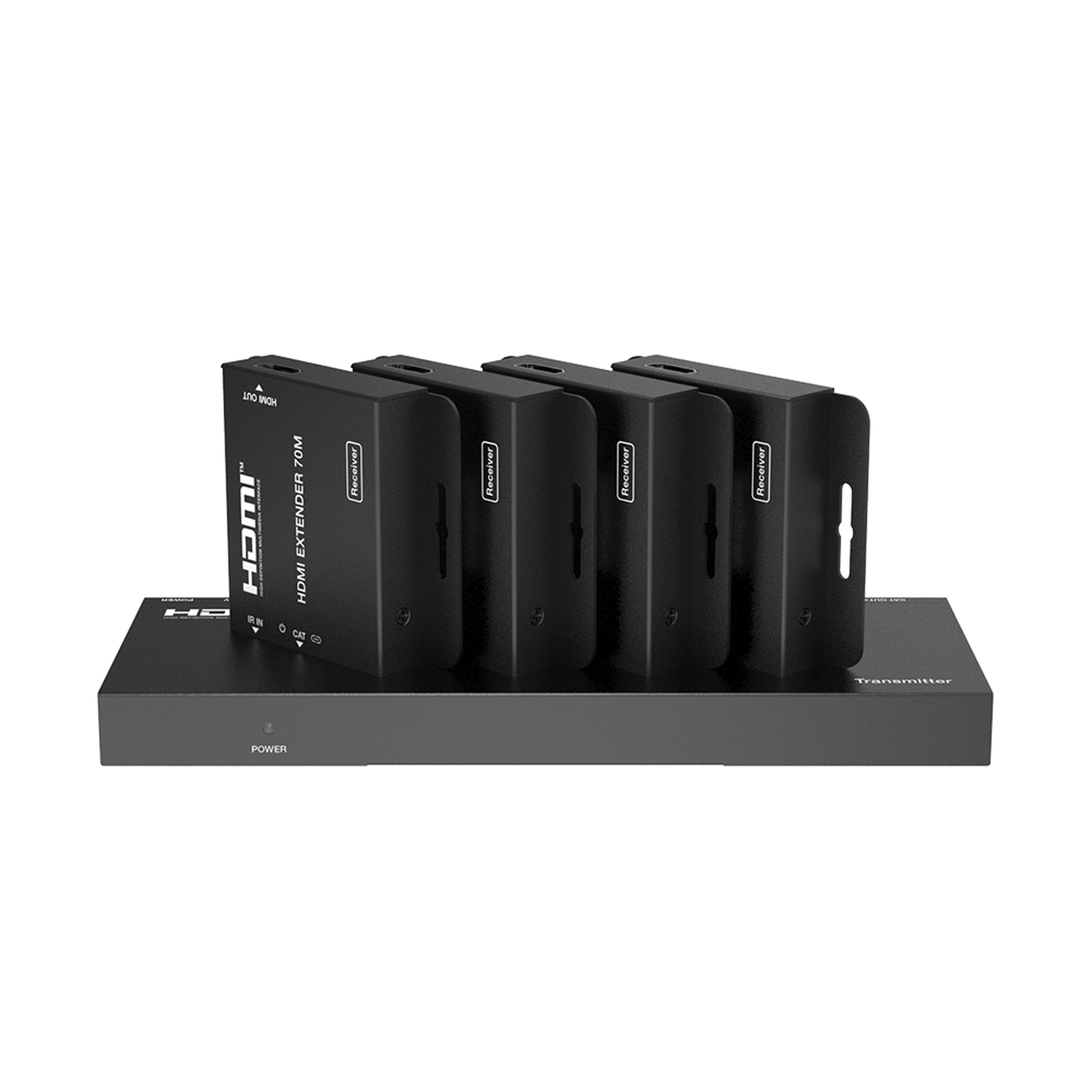 EPC-SP914C70|Splitter HDMI 1x4 | Extensor HDMI | 4K@30Hz 40m |?á1080p@60Hz 70m | Funci??n PoC |  4:4:4