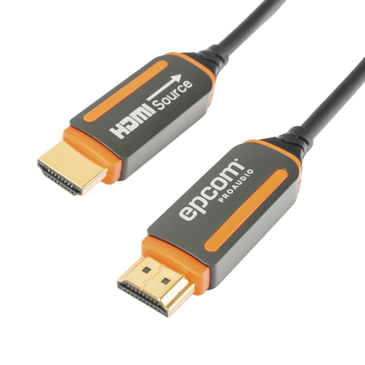 EP-FOH-4K-20M|Cable HDMI de Fibra ?ôptica de 20m | Alta Definici??n | Version 2.0 | Alta velocidad 18Gbps | 4K@60Hz | HDCP 2.2 | Resistente a EMI y RFI