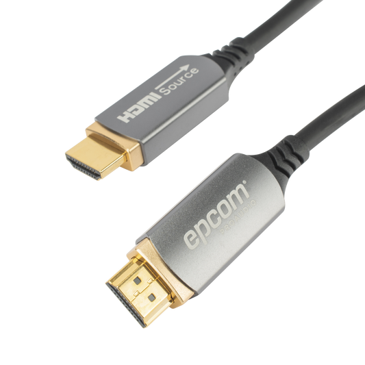 EP-FOH-8K-15M|Cable HDMI de Fibra ?ôptica de 15m | Alta Definici??n | Version 2.1 | Alta velocidad 18Gbps | 8K@60Hz | HDCP 2.2 | Resistente a EMI y RFI
