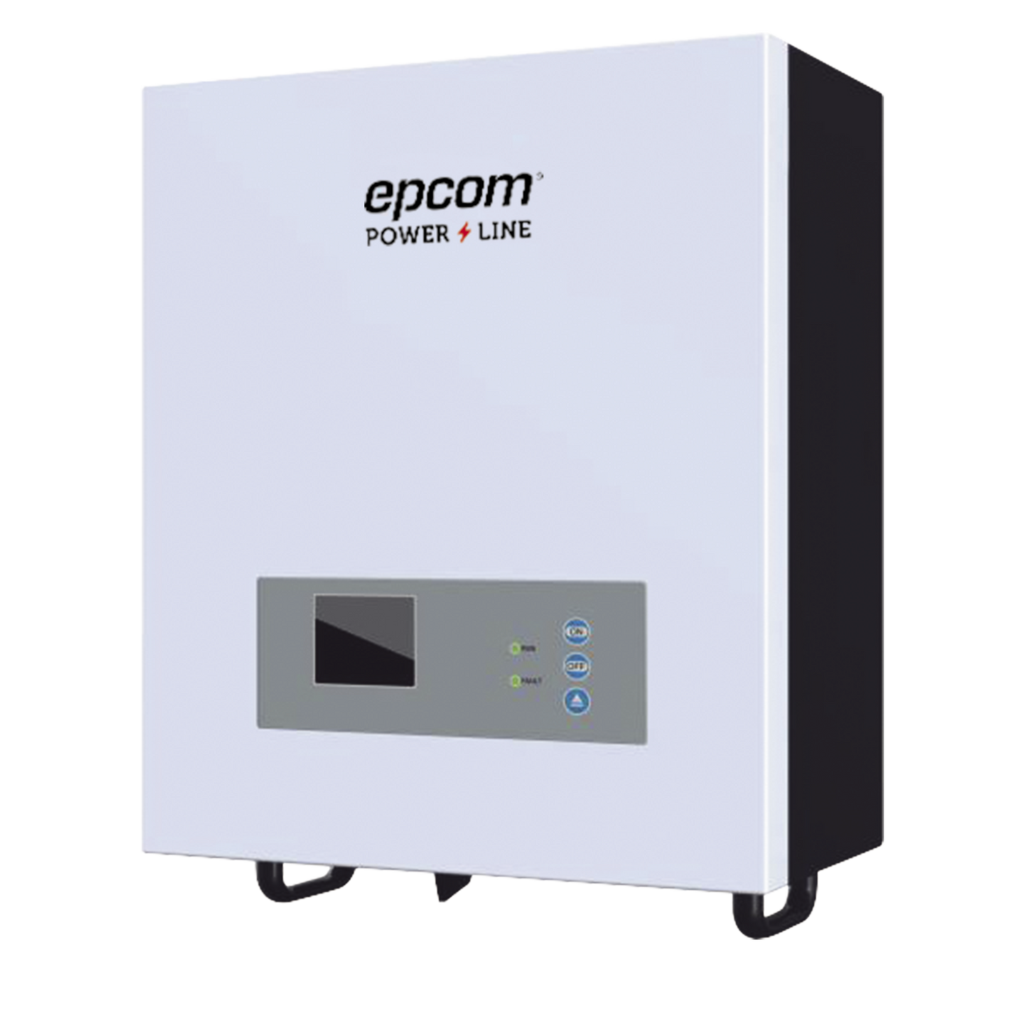 EPI-2500-48|Inversor / Cargador para sistemas tipo isla de 48Vcc/120VCA de 2500W onda sinusoidal pura con controlador MPPT. Administre una fuente fotovoltaica, la red eléctrica y recargue su banco de baterías y su consumo sin problemas.