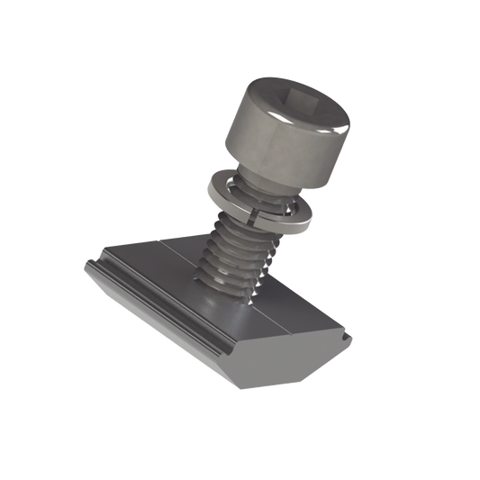 EPLDINBN825|Conector N con tornillo para fijación en riel 5 y 8