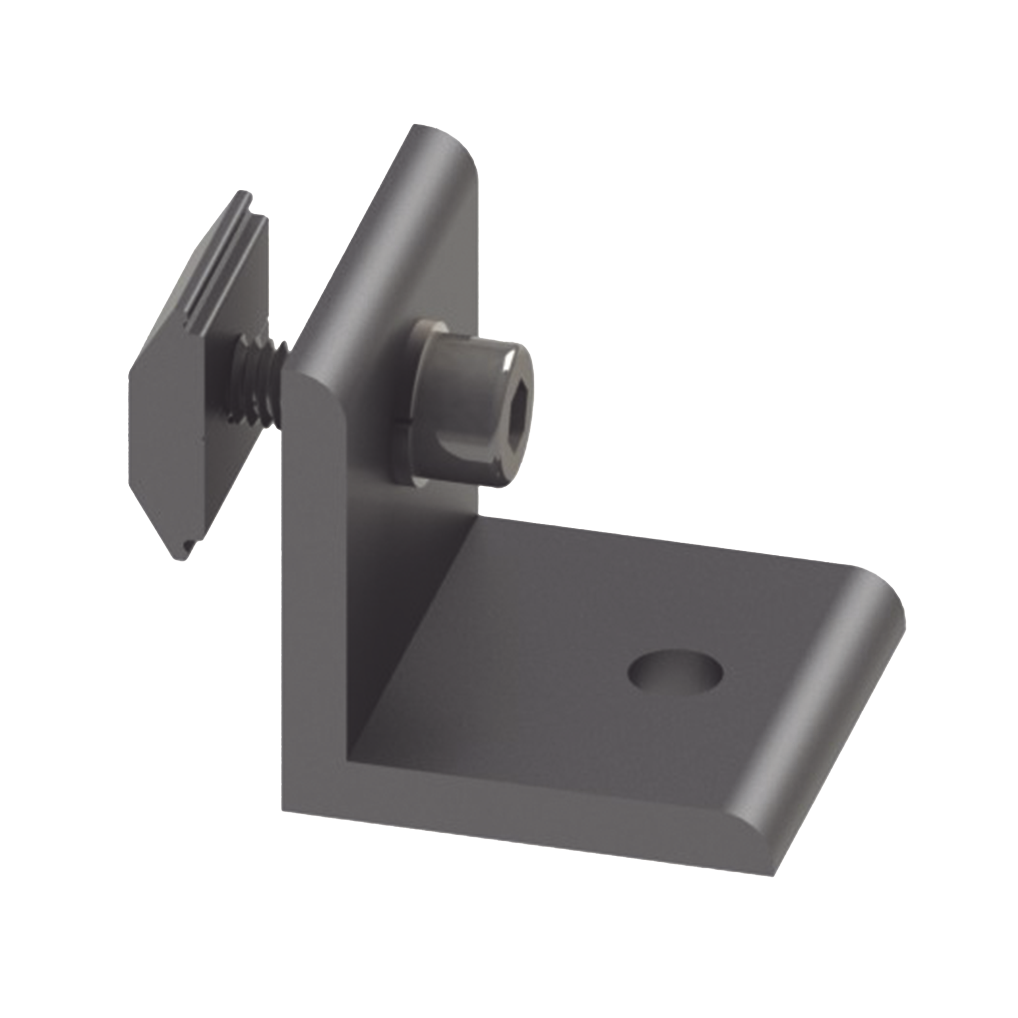 EPLLCN202B|Grupo Conector L de Aluminio  Anodizado 6005-T5