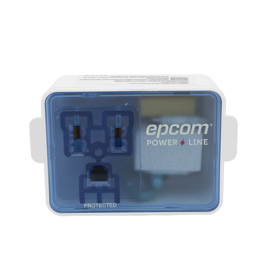 EPLSPWLED|Supresor de Picos Portatil para Pared / 120 Vca / 1800 W / 540 Joules