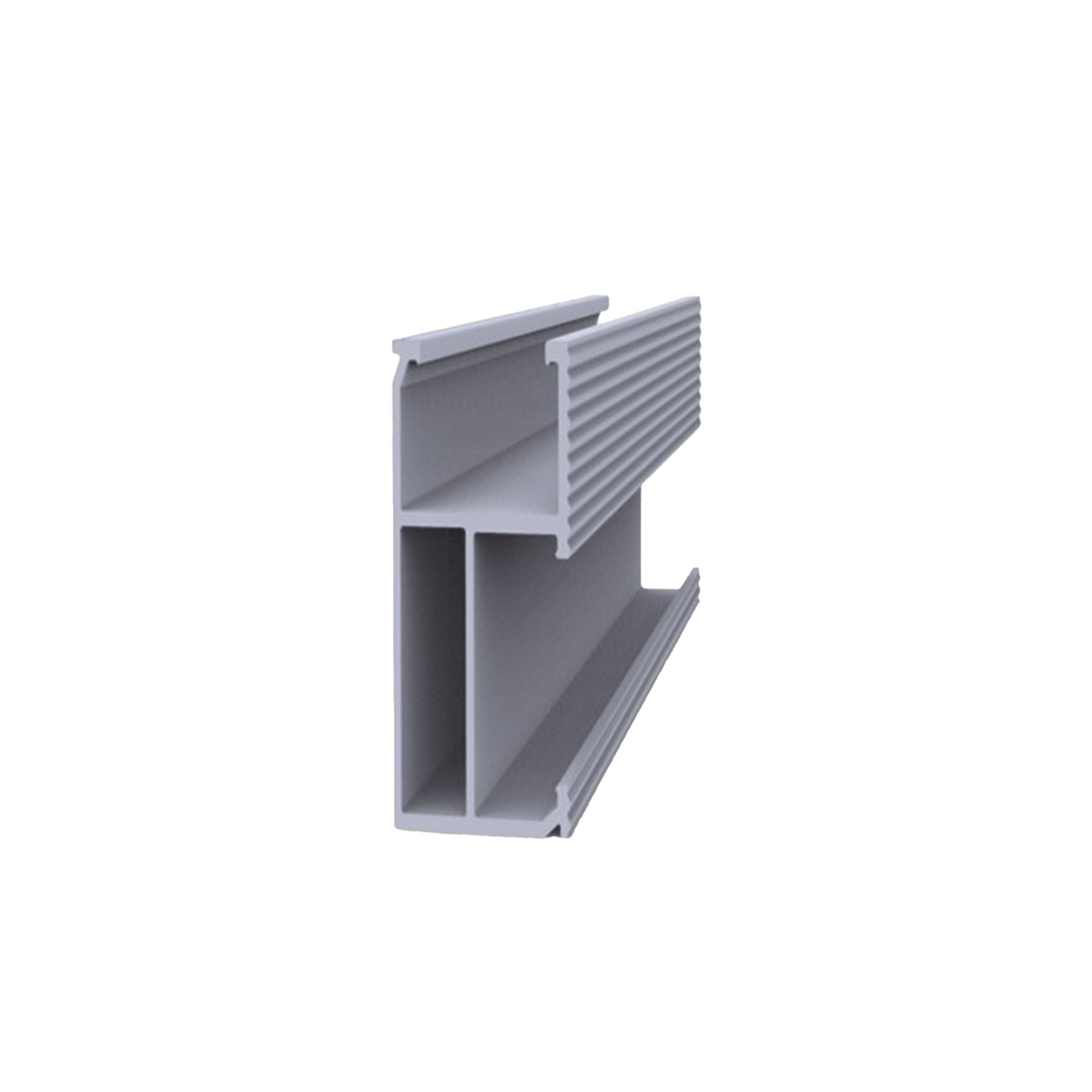 EPLSR84050|Riel 8 para montaje de m??dulos fotovoltaicos de aluminio anodizado de 4050mm.