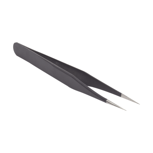 EPTP6|Pinzas Antiest?íticas Inoxidable con Pintura Antiest?ítica. Mango Ancho, Punta Afilada.