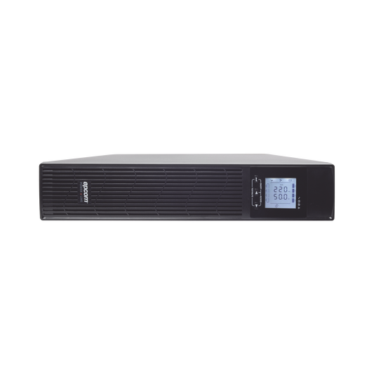 EPU3000RTOL2U|UPS de 3000VA/2700W / Topología On-Line Doble Conversión con Baterías Internas / Entrada y Salida de 120 Vca / Clavija de Entrada NEMA L5-30P / Pantalla LCD Configurable / Formato Rack/Torre