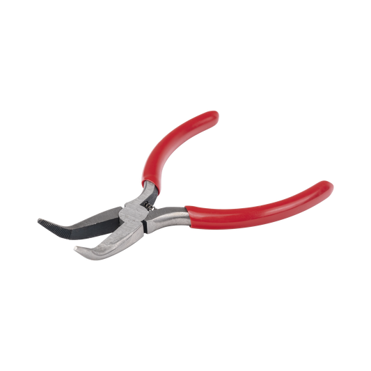 EPW050|Pinza punta Curveada de 5ÔÇØ con Mango Forrado Pl?ístico.