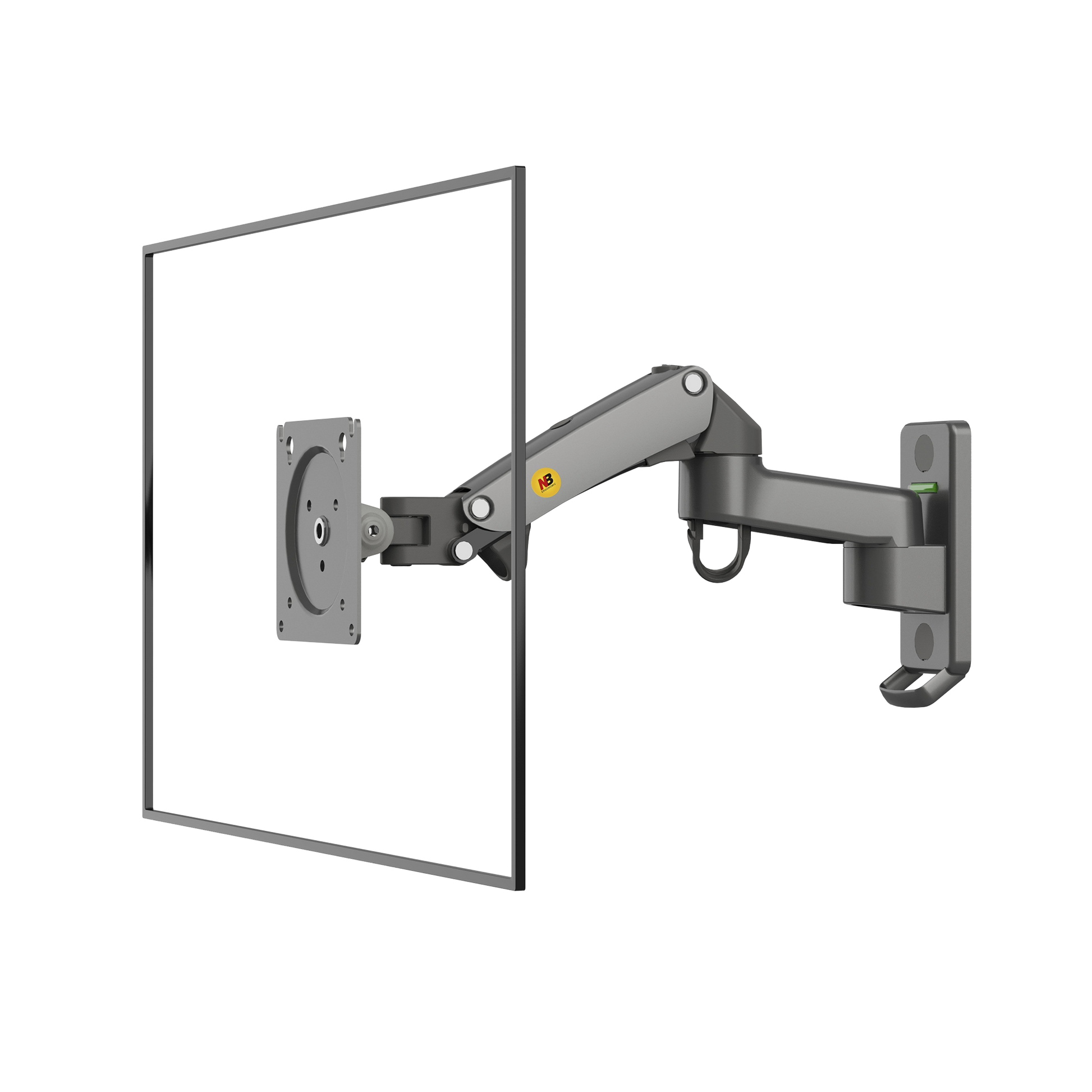 F150NB|Montaje de Pared para Monitores de 17 a 35" / Soporta hasta 12 Kg / Vesa 75 x 75 / 100 x 100 / Acero
