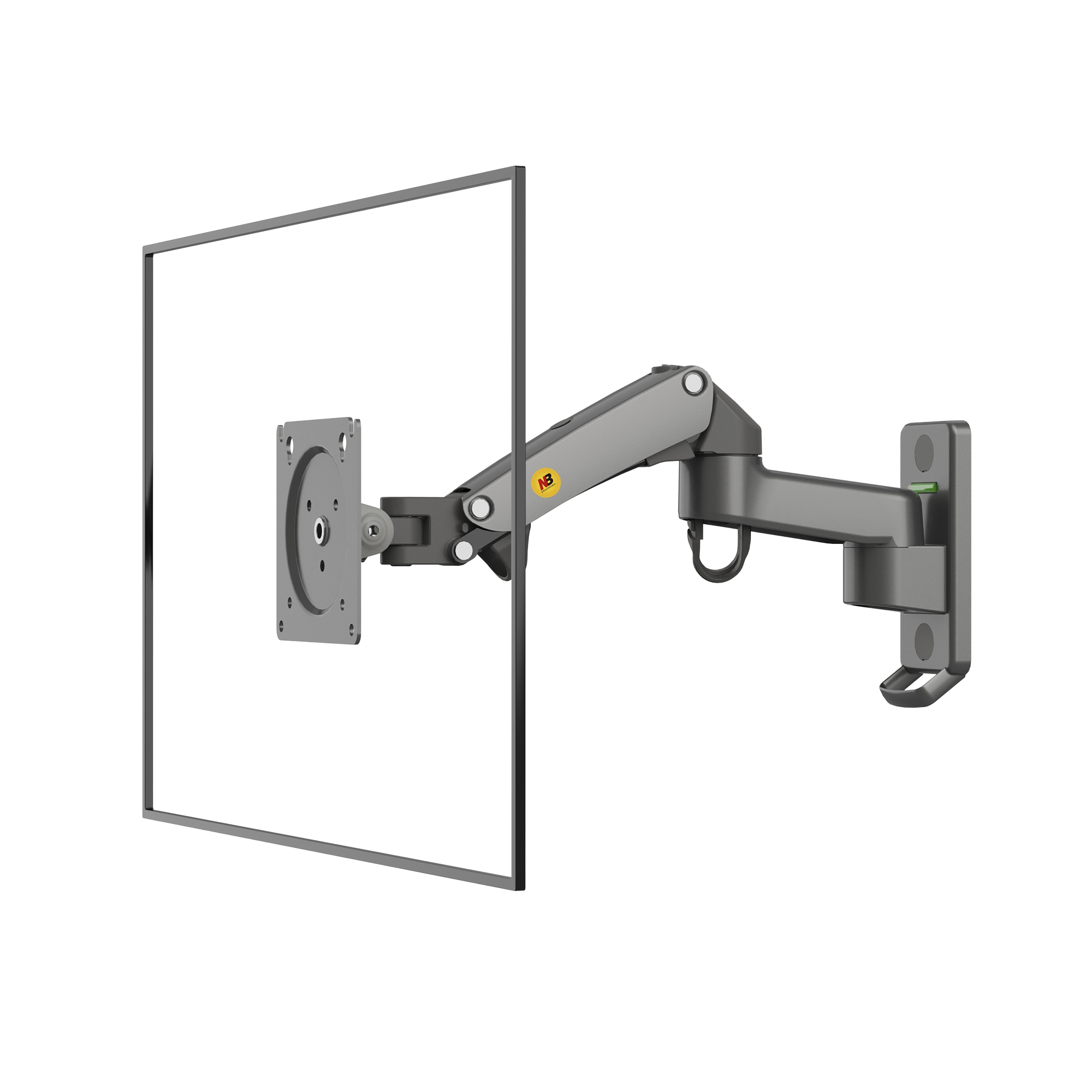 F150NB|Montaje de Pared para Monitores de 17 a 35" / Soporta hasta 12 Kg / Vesa 75 x 75 / 100 x 100 / Acero