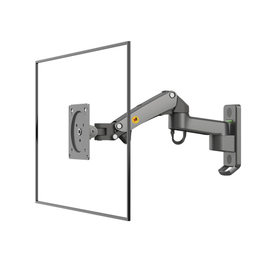 F150NB|Montaje de Pared para Monitores de 17 a 35" / Soporta hasta 12 Kg / Vesa 75 x 75 / 100 x 100 / Acero
