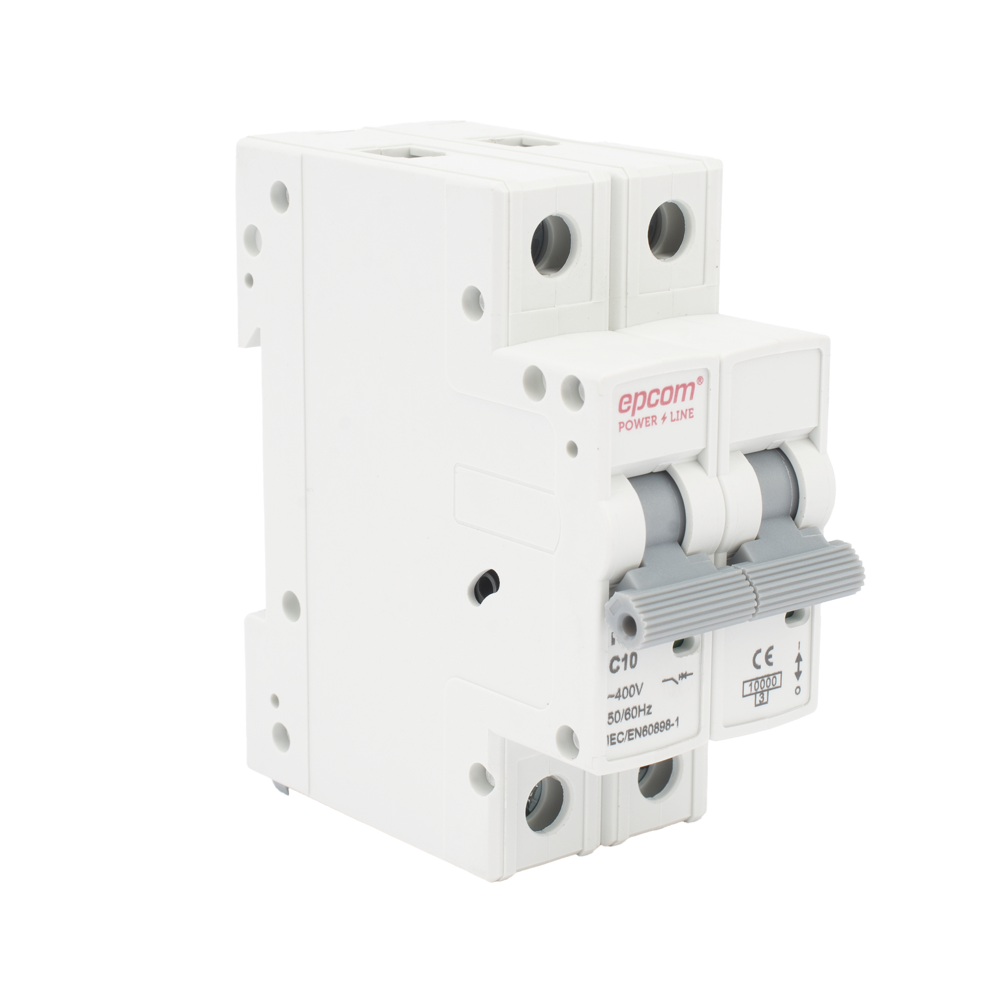 FE7632PC10|Protecci??n T?®rmica 2P, 10 A,  Corriente Alterna  400 Vca para Aplicaci??n Fotovoltaica Montaje Riel DIN