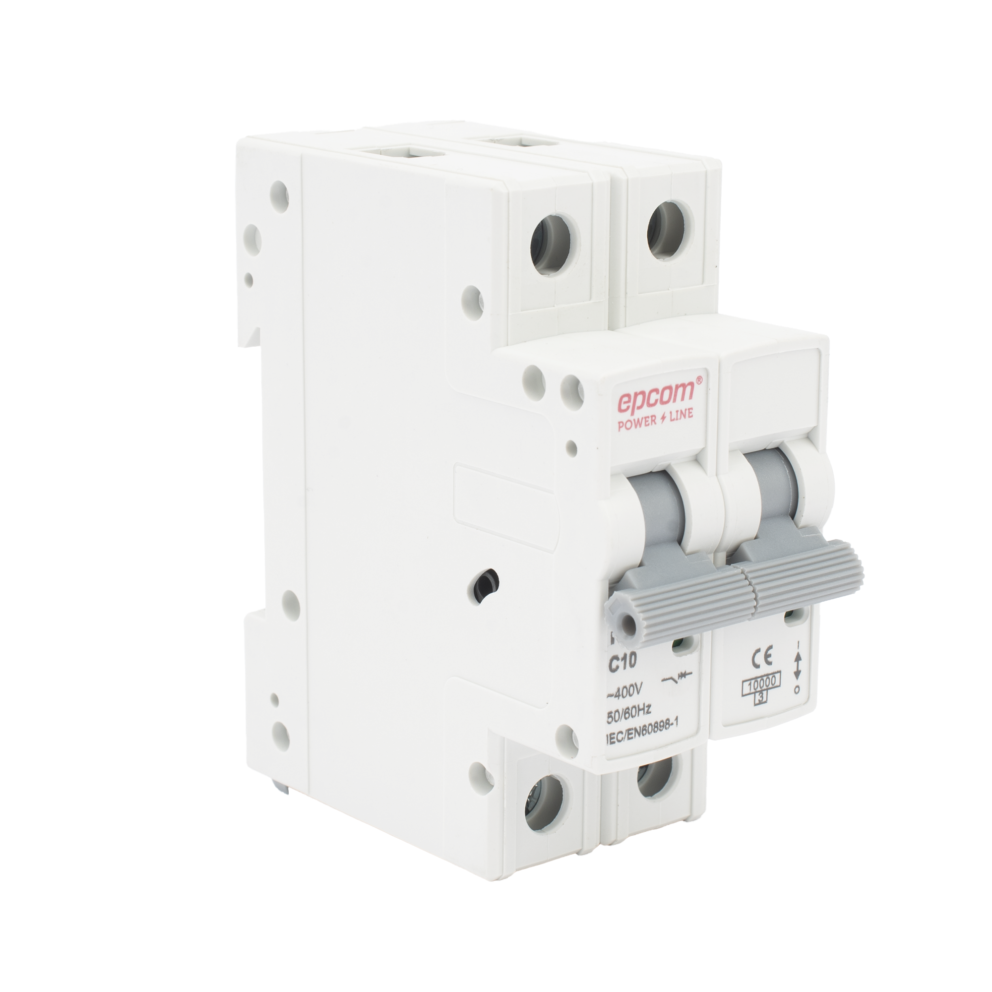 FE7632PC10|Protecci??n T?®rmica 2P, 10 A,  Corriente Alterna  400 Vca para Aplicaci??n Fotovoltaica Montaje Riel DIN