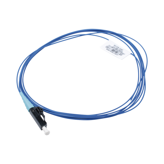 FX1BN1NNNSNM002|Pigtail de Fibra ?ôptica LC Simplex, Multimodo OM3 50/125, 900um, Color Aqua, 2 Metros