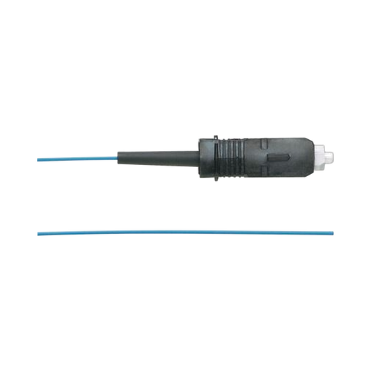 FX1BN3NNNSNM001|Pigtail de Fibra ?ôptica SC Simplex, Multimodo OM3 50/125, 900um, Color Aqua, 1 Metro
