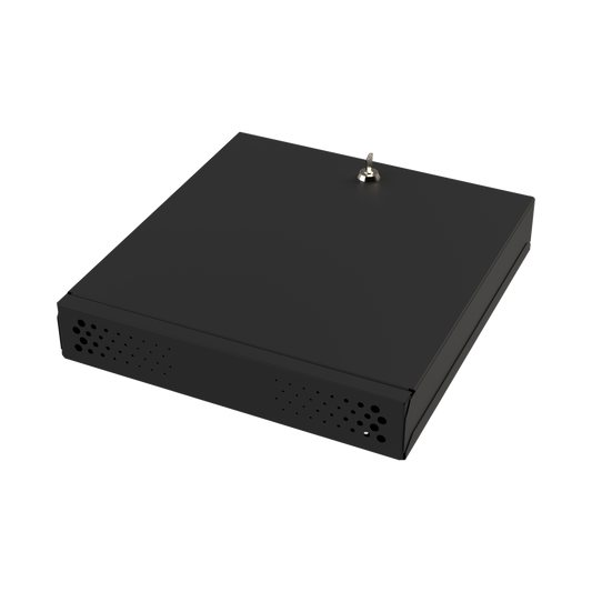 GABVID2R3|Gabinete Metálico para DVR/NVR. Tamaño Max. de DVR/NVR: 445 x 88 x 400mm (An.xAl.xProf.). Compatible con Fuente SLIM.