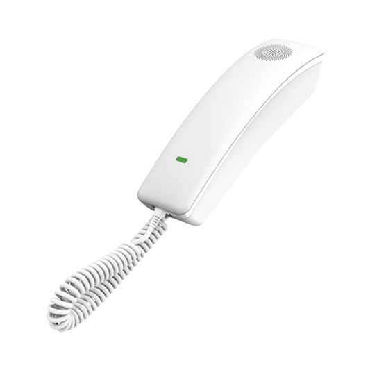 H2U-W|Tel?®fono IP profesional para Hoteler?¡a, montaje en pared,  teclado num?®rico est?índar, conferencia de 3 v?¡as, Opus y PoE.