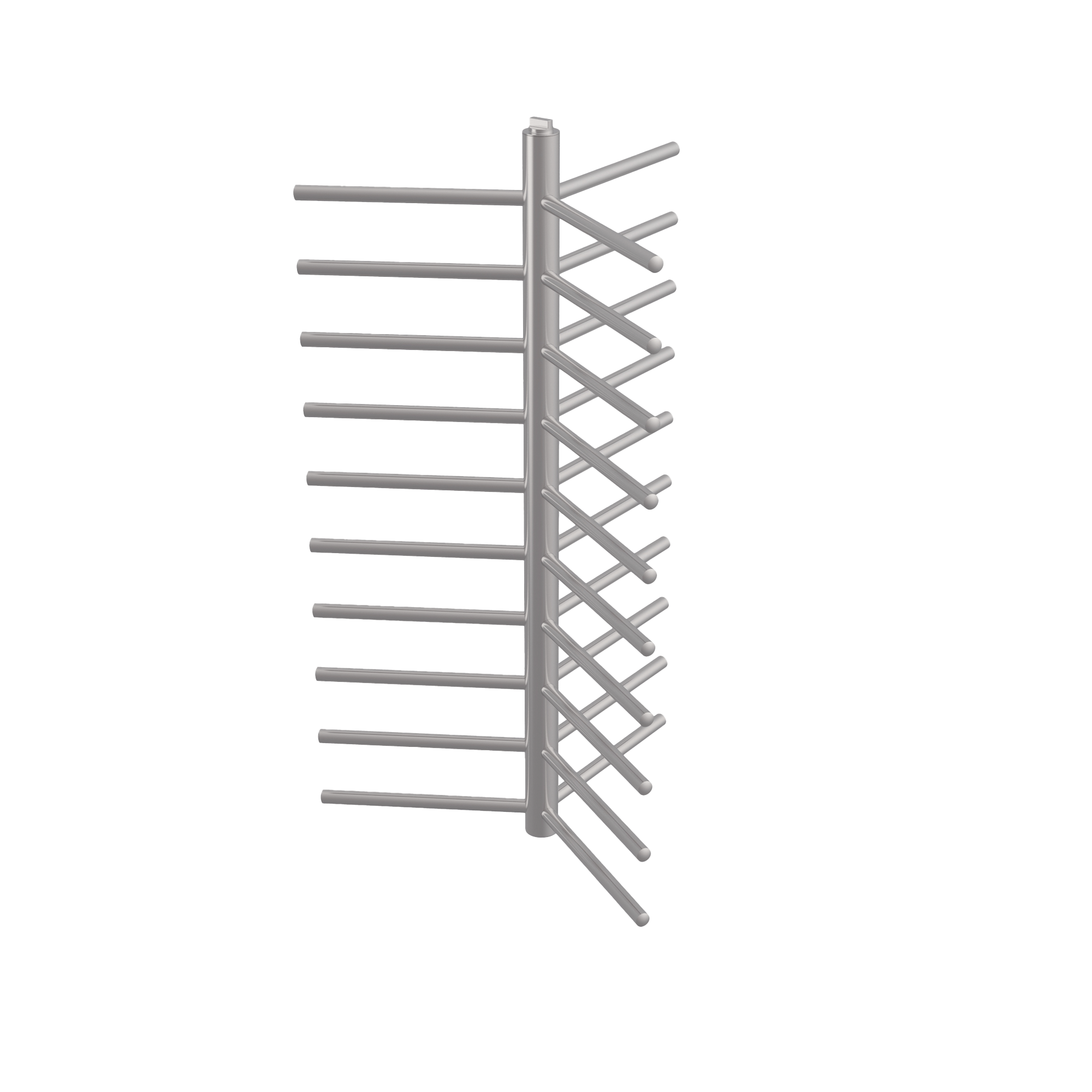 H44X0-POLE/DM60|Eje Central de Refacción para Torniquete Hikvision de Cuerpo Completo DS-K3H4410  (Sencillo 1 Carril) / Acero Inoxidable
