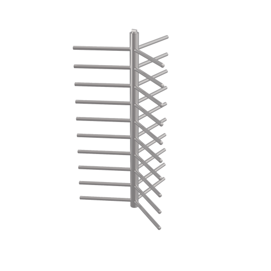 H44X0-POLE/DM60|Eje Central de Refacción para Torniquete Hikvision de Cuerpo Completo DS-K3H4410  (Sencillo 1 Carril) / Acero Inoxidable