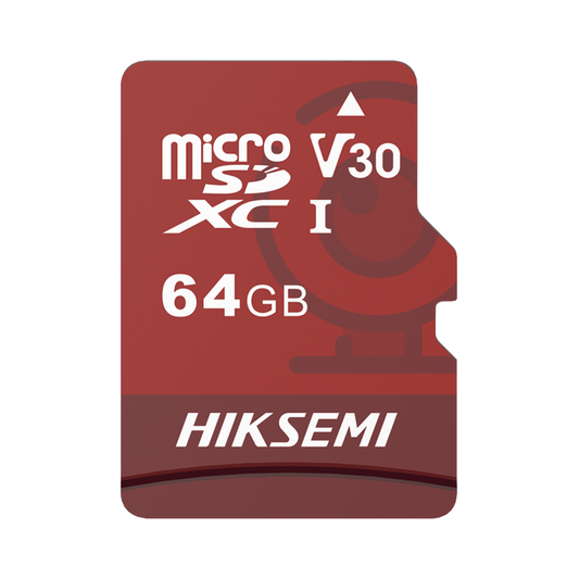 HS-TF-E1/64G|Memoria microSD / Clase 10 de 64GB / Especializada Para Videovigilancia (Uso 24/7) / Compatibles con cámaras HIKVISION y Otras Marcas / 95 MB/s Lectura / 40 MB/s Escritura