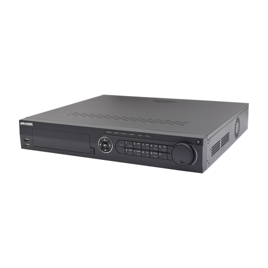 IDS-7316HQHI-M4/S(S)|DVR 16 Canales TurboHD + 8 Canales IP / 3K/5MP / Audio por Coaxitron / Acusense / 4 Bahías de Disco Duro / Videoanalisis / 16 Entradas de Alarma