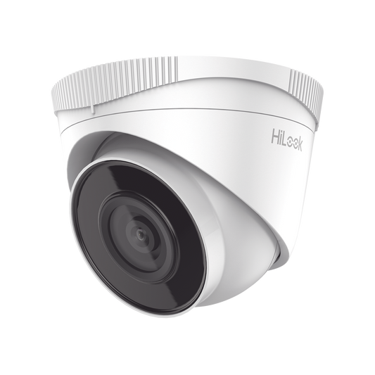 IPC-T240H(C)|HiLook Series / Turret IP 4 Megapixel / 30 mts IR / Exterior IP67 / PoE / Lente 2.8 mm / WDR 120 dB / ONVIF