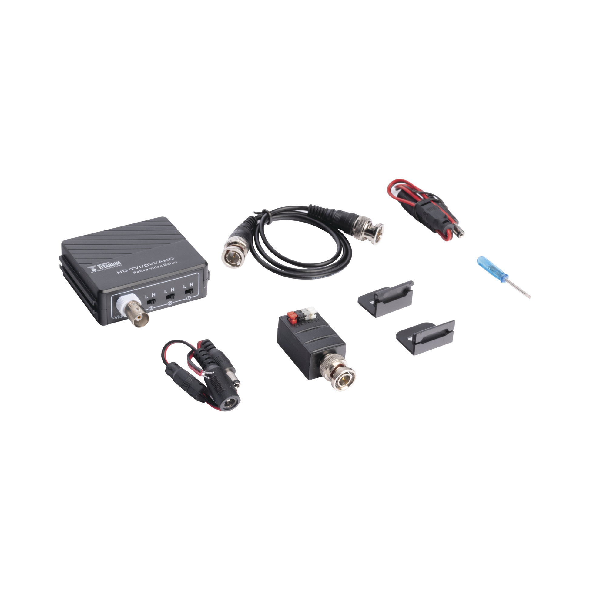 KIT4501AA|Kit de largo alcance de 400 metros @ 2 MP compuesto por TT4501T + TT4501R  / Activo+Activo