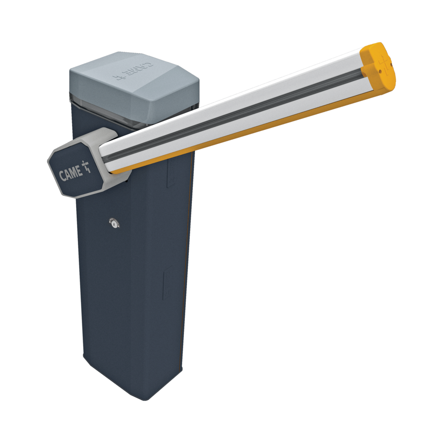 KT-GT4-LED|Kit de Barrera Vehicular CAME GT4 con Brazo Iluminado Rojo-Verde / Izquierda o Derecha Configurable en Campo /