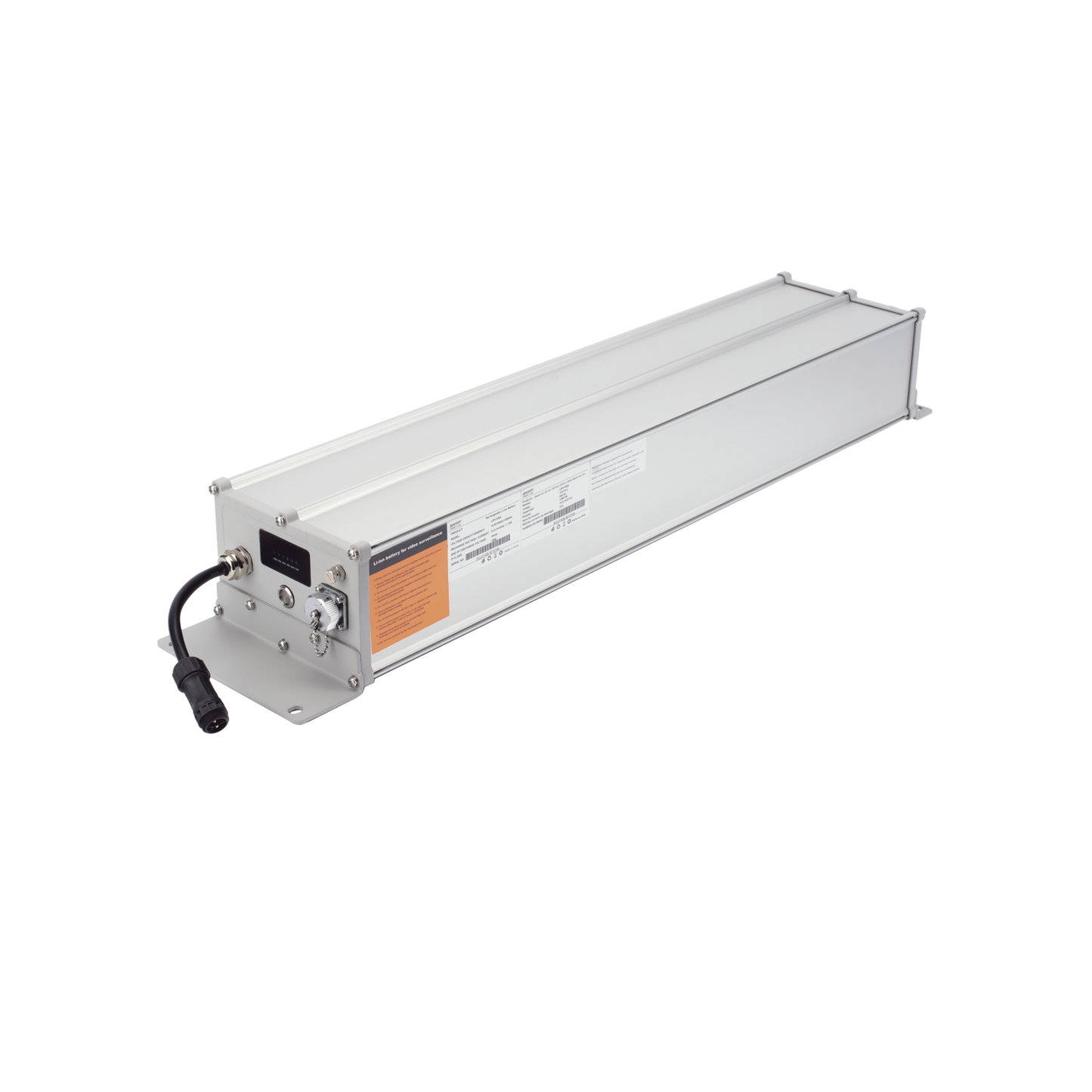 LIPV100A|Batería de Ion-Litio para Videovigilancia 1280 Wh,  100Ah,  Controlador Incluido, Conexión Directa a Panel Solar y Salida de 12 Vcc o 24 Vcc