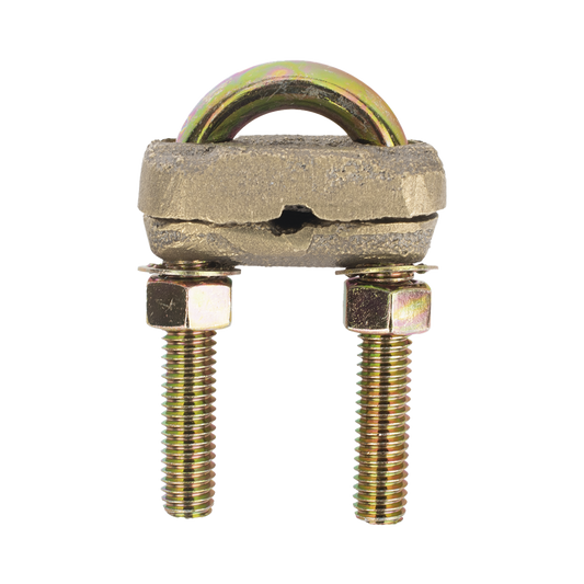 LP-CV-20|Conector Tipo Perro para Varilla 5/8" a Cable Calibre 4  a 2/0 AWG