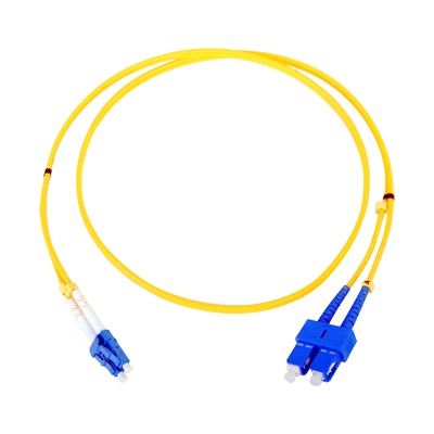 LP-FO-6060B|Jumper de Fibra Óptica Monomodo LC/SC Duplex de 1 metro